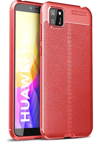 Huawei Y5P Kılıf Deri Extra Korumalı Slikon Kapak