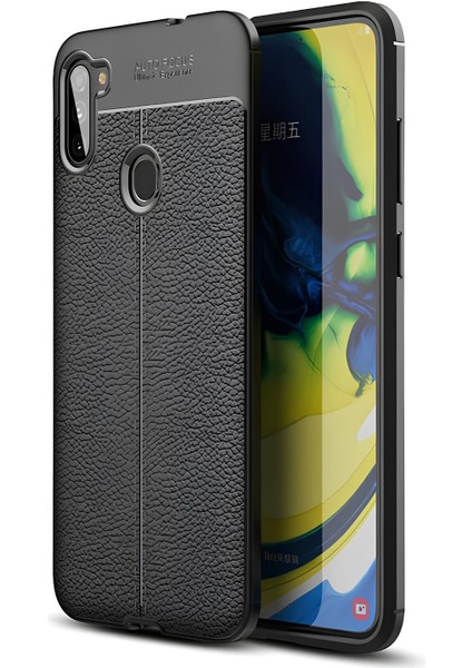 Samsung Galaxy A11 Kılıf Deri Extra Korumalı Slikon Kapak