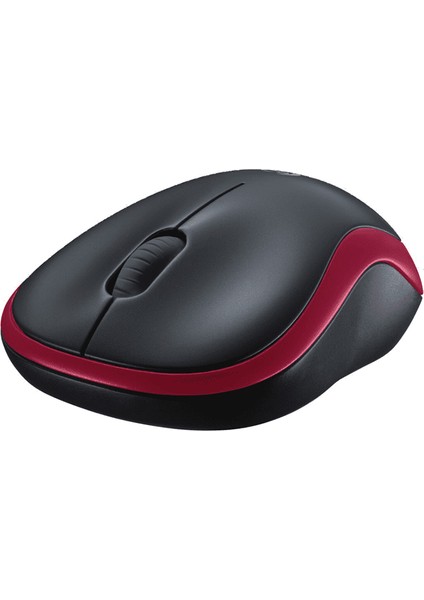 Logıtech M185 Kırmızı Kablosuz Mouse