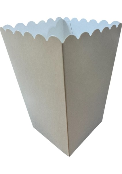 8'li Mısır Kutusu Krem