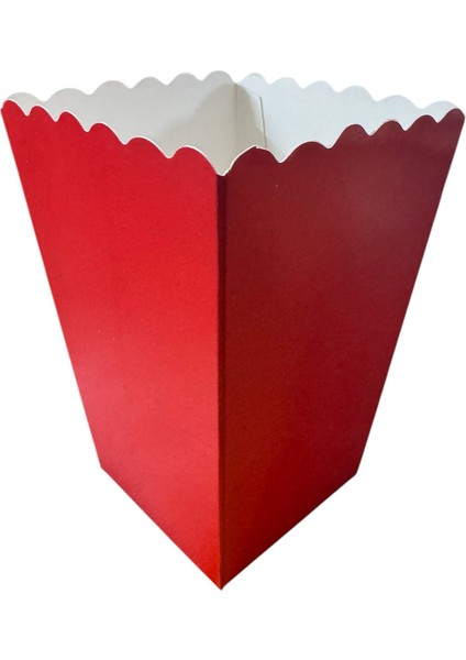 8'li Mısır Kutusu Kırmızı