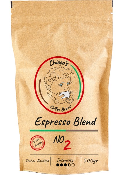 Espresso Blend No:2 Çekirdek Kahve