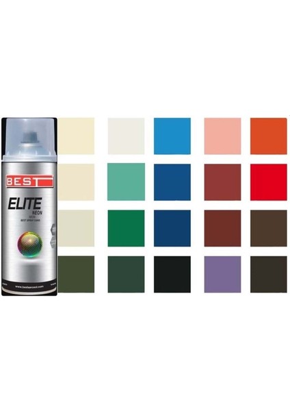 Sprey Boya Elite Ral Derin Siyah (9005) 400 ml