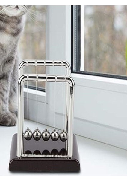 Sarkıt Küre, Dekoratif Süsü Metal Sarkaç Topu Fizik Sarkaç Çelik Denge Topu 14 x 14 Ebatlarında modelleri