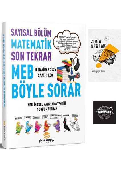 LGS Sayısal Matematik Son Tekrar Deneme+Zihin Deneme+Hs216
