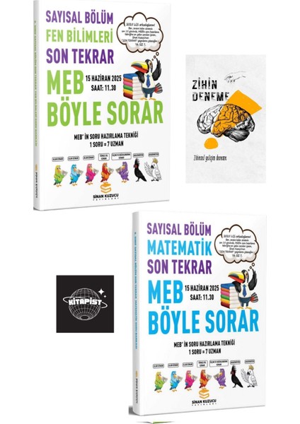 LGS Sayısal Matematik Ve Fen Son Tekrar Deneme+Zihin Deneme+Sk139