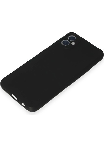 Samsung Galaxy A05 Kılıf First Silikon - Siyah Nrmsa