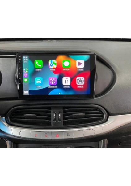 Fıat Egea 2015-2024 Yıl Uyumlu 9 Inç Android Multimedya Carplay+Android Auto+Navigasyon fiyatları