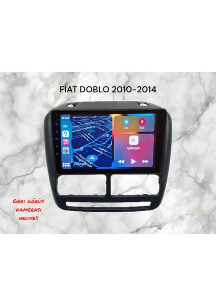 Fıat Doblo 2015-2022 Yıl Uyumlu 9 Inç Android Multimedya Carplay+Android Auto+Navigasyon