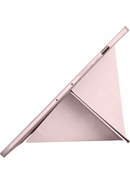 Samsung Galaxy X610 Tab S9 Fe Plus 12.4 Kılıf Kalemlikli Mars Tablet Kılıfı - Açık Yeşil Nrmsa