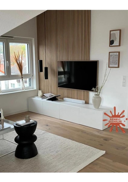 50X280CM Kula Kahverengi Akustik Duvar Paneli 3mm Keçe ve 8mm Mdflam Salon Ofis Duvar Çıtası Lambir fırsatları