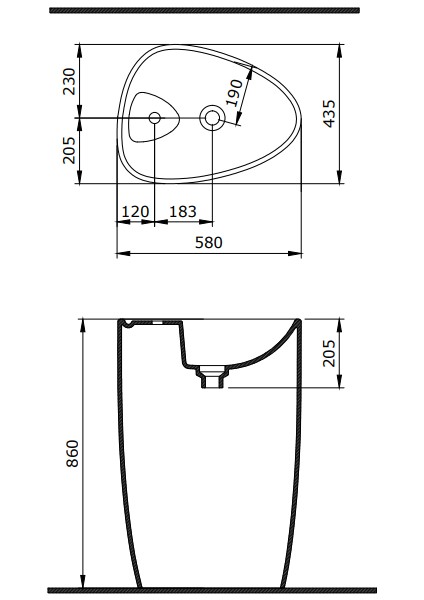 Bocchi Etna Yerden Monoblok Lavabo Mat Mint Yeşil 1337-033-0126 fiyatları