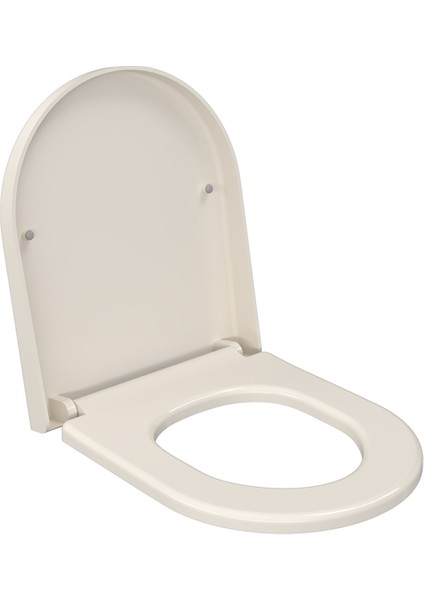 Bocchi Pure S Kısa Klozet Kapağı Parlak Bisküvi A0302-014