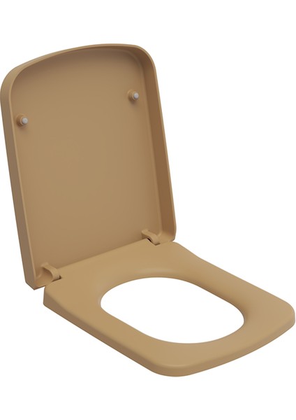 Bocchi Tutti S Klozet Kapağı Yavaş Kapanır Mat Kaşmir A0312-011