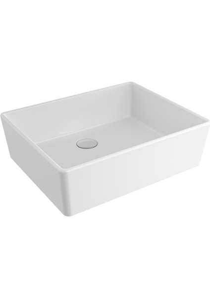 Bocchi Milano 50 cm Çanak Lavabo Parlak Beyaz 1215-062-0125