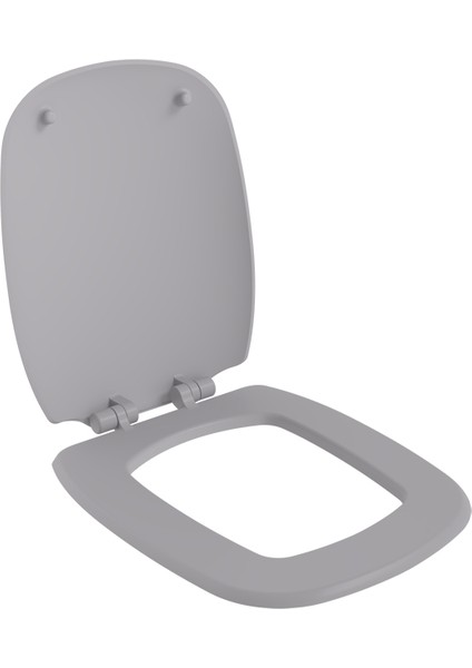 Bocchi Fenice Klozet Kapağı Mat Gri A0327-006