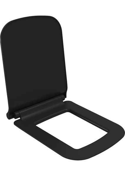Bocchi Tutti Slim Klozet Kapağı Yavaş Kapanır Mat Siyah A0332-004