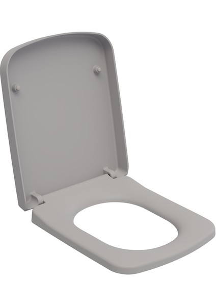 Bocchi Tutti S Klozet Kapağı Yavaş Kapanır Mat Gri A0312-006