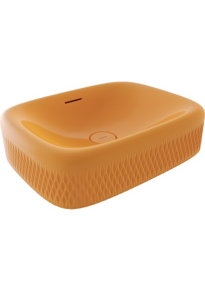 Bocchi New Age Tezgah Üstü Lavabo 55 cm P.man. Sarısı 1411-021-0125