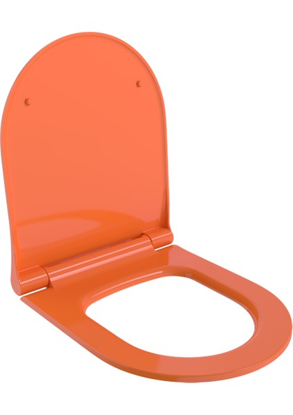 Bocchi Pure Slim Soft Klozet Kapağı Parlak Turuncu A0336-012
