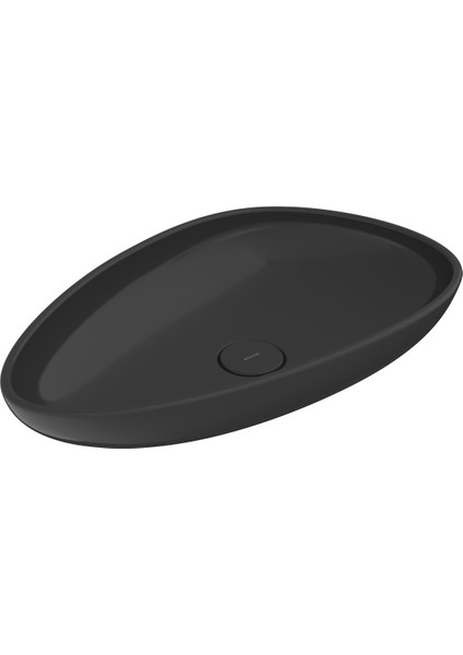 Bocchi Etna Çanak Lavabo 58 cm Parlak Siyah 1114-005-0125