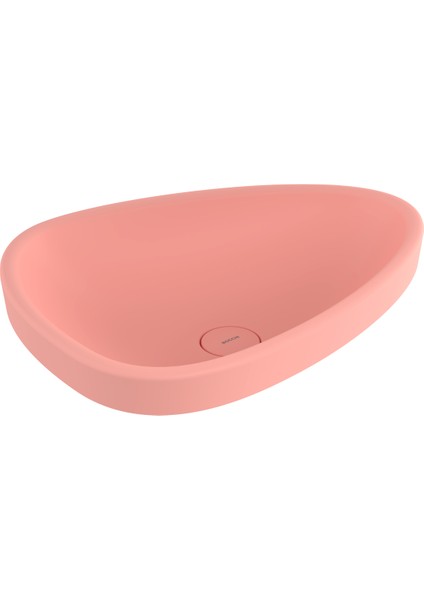 Bocchi Etna Tezgah Üstü Lavabo 58 cm Mat Somon 1112-032-0125