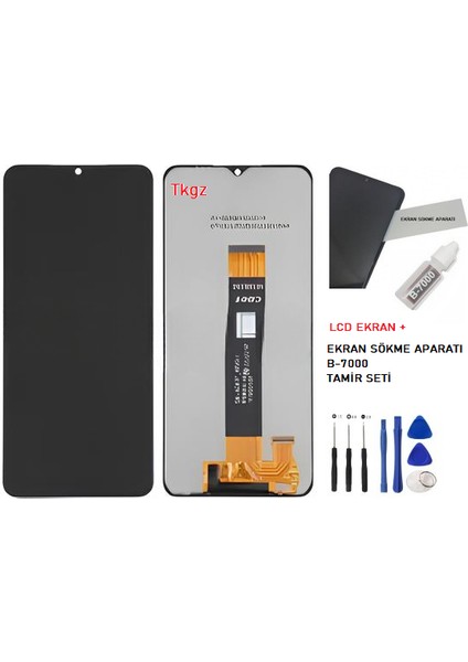 Samsung Galaxy A04S - SM-A047 Lcd Ekran Dokunmatik SERVİCE PACK + B-7000 + TAMİR SETİ fiyatları