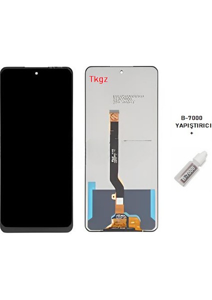 Tecno Pova 3 Lcd Ekran Dokunmatik SERVİCE PACK + B-7000 fiyatları