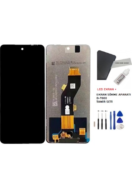 Infinix Hot 40i LCD Dokunmatik Ekran Service Pack + B-7000 +Tamir Seti