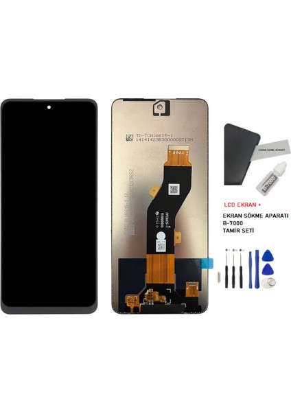 Tecno Spark 20C LCD Ekran Dokunmatik Service Pack + B-7000 + Tamir Seti