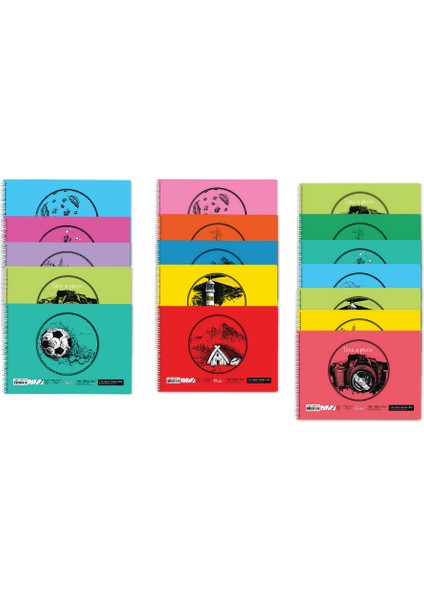 Resim Defteri Plastik Kapak 25 x 35 cm 25 Yp