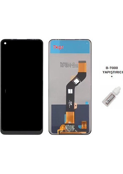Tecno Spark 7t Pro LCD Ekran Dokunmatik Service Pack + B-7000 fiyatları