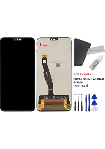 Honor 8X Lcd Ekran Dokunmatik SERVİCE PACK + B-7000 + TAMİR SETİ fiyatları