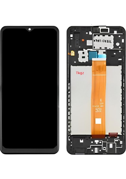 Samsung Galaxy A02 - SM-A022F LCD Ekran Dokunmatik Service Pack - Full Çıtalı fiyatları