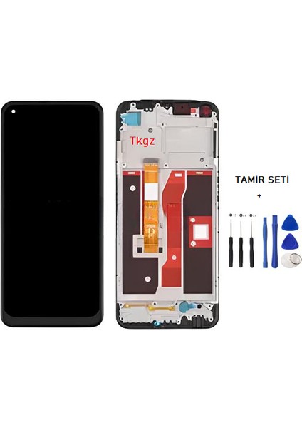 Oppo A55 LCD Ekran Dokunmatik Service Pack - Full Çıtalı + Tamir Seti fiyatları