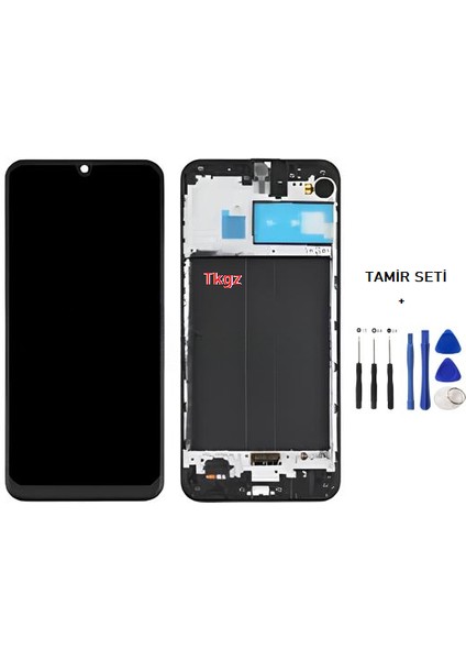 Samsung Galaxy M30 - SM-M305 Lcd Ekran Dokunmatik SERVİCE PACK - FULL ÇITALI + TAMİR SETİ fiyatları