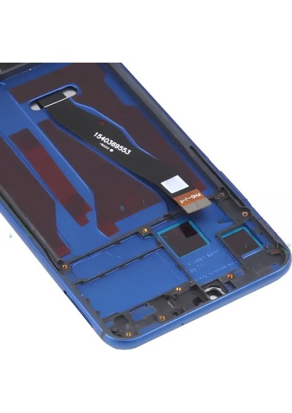 Honor 8x LCD Ekran Dokunmatik Service Pack - Full Çıtalı Mavi
