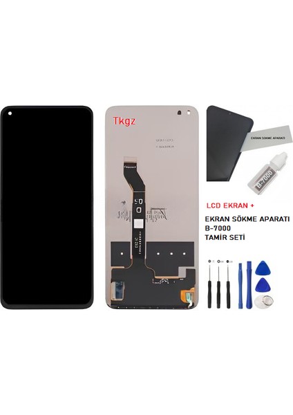 Huawei Nova 8i LCD Ekran Dokunmatik Service Pack + B-7000 + Tamir Seti