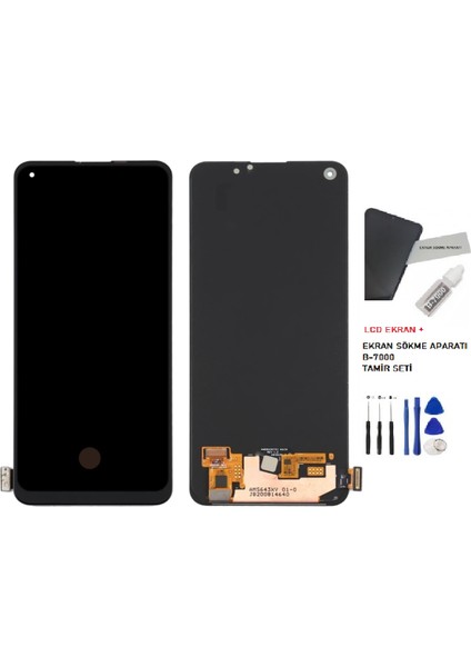 Oppo A74 (4g) LCD Ekran Dokunmatik Service Pack + B-7000 + Tamir Seti