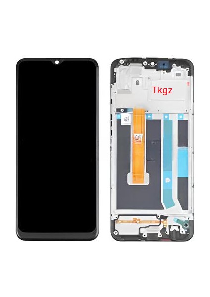 Oppo A15 LCD Ekran Dokunmatik Service Pack - Full Çıtalı fiyatları