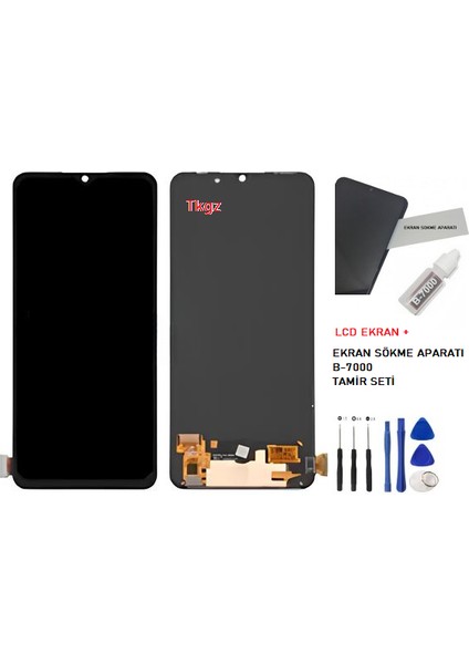 Oppo A91 LCD Ekran Dokunmatik Service Pack OLED + B-7000 + Tamir Seti