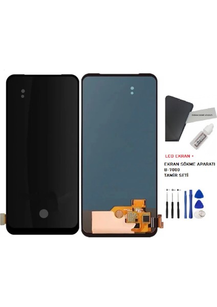 Oppo Reno 2z LCD Ekran Dokunmatik Service Pack + B-7000 + Tamir Seti fiyatları