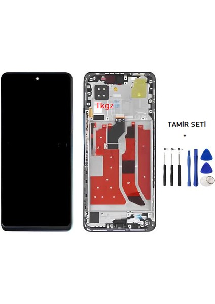 Huawei Nova 9se LCD Ekran Dokunmatik Service Pack - Full Çıtalı Mavi + Tamir Seti fiyatları