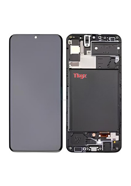 Samsung Galaxy A30S - SM-A307 LCD Ekran Dokunmatik Service Pack - Full Çıtalı