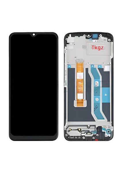 Oppo Realme C21Y LCD Ekran Dokunmatik Service Pack - Full Çıtalı fiyatları