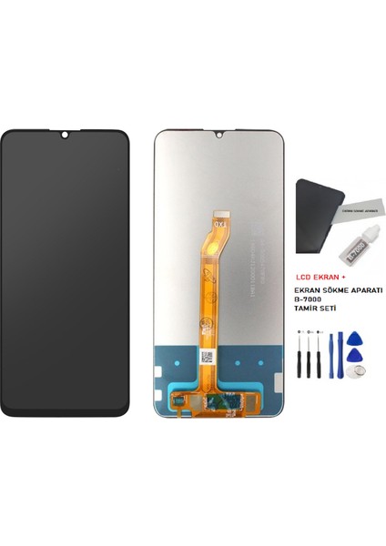 Honor X7 LCD Ekran Dokunmatik Service Pack + B-7000 + Tamir Seti fiyatları
