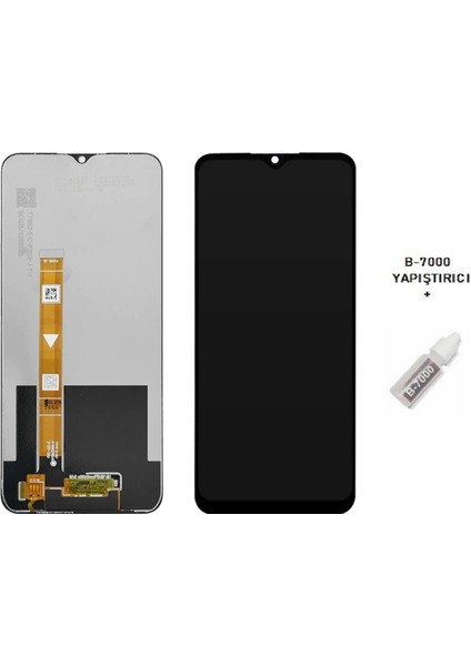 Oppo Realme C3i LCD Ekran Dokunmatik Service Pack + B-7000 fiyatları