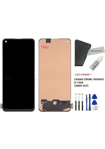Oppo Reno 5 Lite LCD Ekran Dokunmatik Service Pack + B-7000 + Tamir Seti fiyatları