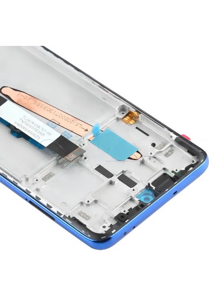 Xiaomi Poco X3 Nfc LCD Ekran Dokunmatik Service Pack - Full Çıtalı Mavi modelleri