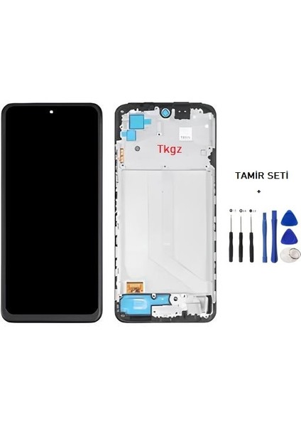 Xiaomi Redmi Note 10S LCD Ekran Dokunmatik Service Pack - Full Çıtalı + Tamir Seti fiyatları